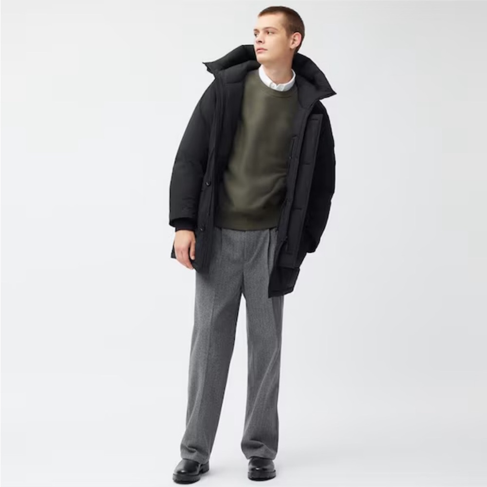 GU (Uniqlo) Parka Jacket in Black - M